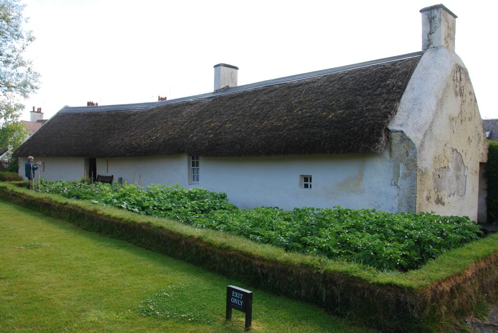 Burns Cottage has been carefully restored and maintained.